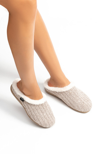 Twigy Daniela Beige Women's House Slippers - Size 36/41