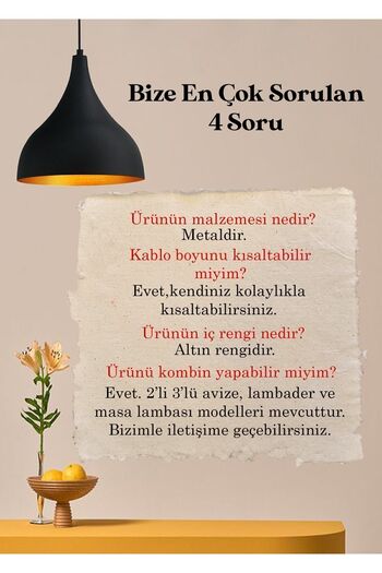 Bamyum Ikili Uzun Siyah Sarkıt Sarkıt Lamba Yemek Masası Oturma Odası Otel Showroom Hol Mutfak Model