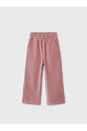 MAYORAL Girl's Wide Leg Velvet Trousers 4544