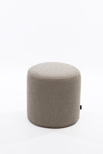 Tortuga Home Gaia Dekoratif Extra Soft Rahat Yuvarlak Oval Puf-bench 42x40cm