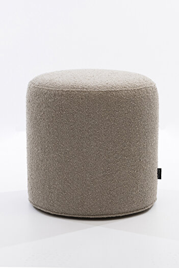Tortuga Home Gaia Dekoratif Extra Soft Rahat Yuvarlak Oval Puf-bench 42x40cm
