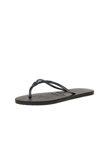Havaianas Black Tubular Women's Slippers