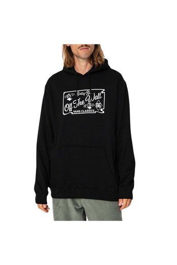 Vans Μαύρο φούτερ με πούλιες σε κύβους