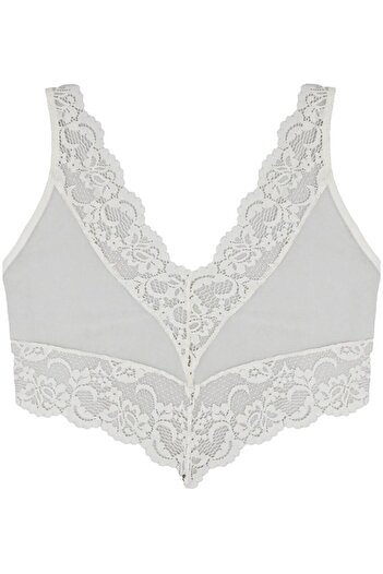 Magic Form 1570 Бюстгальтер Dolgulu Dantel Bralette - Екрю