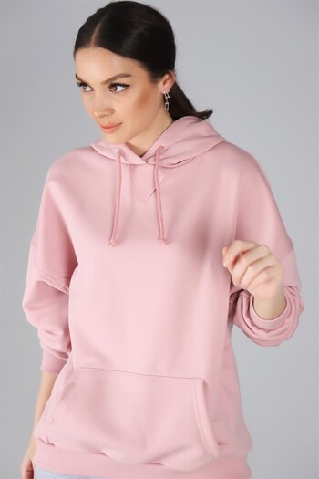 SWEETNESS Women's Powder Hooded Sweatshirt