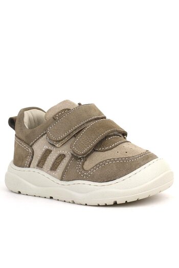 Rakerplus Schaggy Genuine Leather Sand Cream Baby Sports Shoes