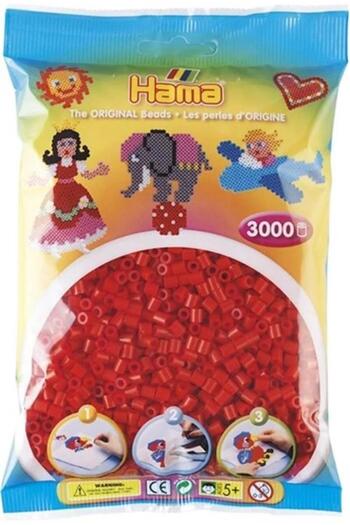 Hama 3.000 Μίντι Χάντζες - Κόκκινο