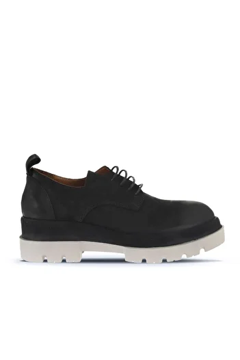 Bueno Shoes Wedge Heeled Black Nubuck Women's Shoes - 01wv2903