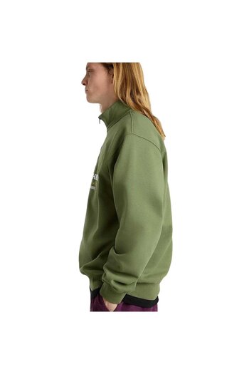 Vans Sport Hafl Zip Yeşil Sweatshirt