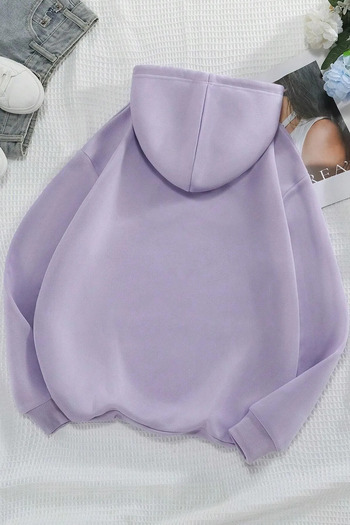 halowear Φούτερ από πλεκτό ύφασμα Unisex 2ip Raster Lilac Malibu