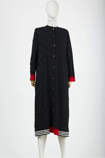 Invee Invee 6801 Black Knitwear Cardigan