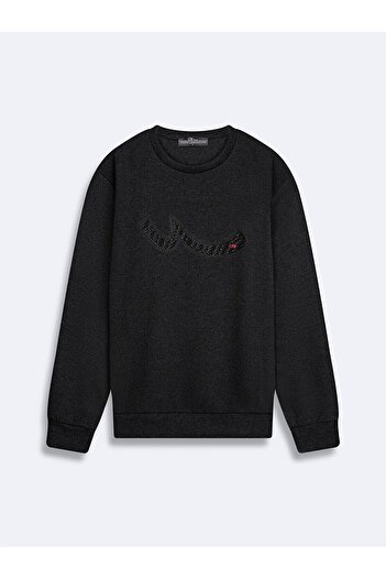 Ltb Μακρυμάνικο φούτερ Anthracite Crew Neck