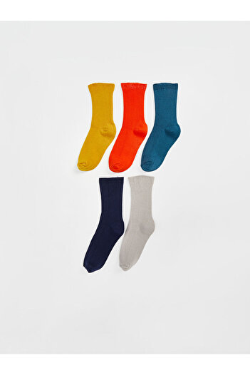 LC Waikiki Lcw Kids Basic Boy's Socks 5-Piece (W4)