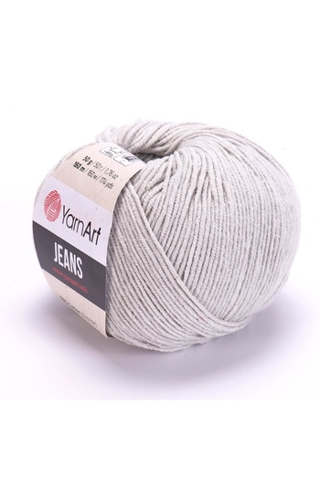 Yarnart Yarn Art Jeans 49 Ανοιχτό Γκρι Amigurumi Πλεκτό Σχοινί Ζακέτα Πλεκτό Σχοινί Βρεφικό Σχοινί Punch Σχοινί