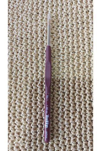 Tulip 1.70 mm Silicone Soft Handle Number 3 Lace Crochet - Not Thick Crochet