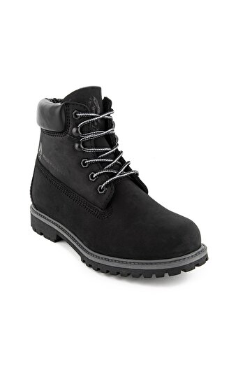 Hush Puppies Γυναικείες μπότες Empresa Bounce από γνήσιο δέρμα