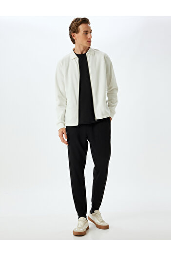 Koton Viscose Mixed - Lace-Up Waist Sweatpants with Pocket Detail