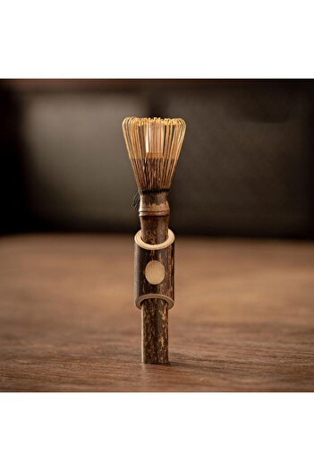 MIBRU Matcha whisk long dark bamboo