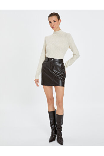 Koton Women's Ecru Sweater
