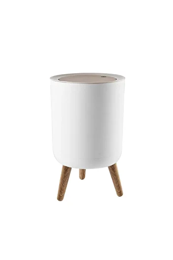 MIBRU Trash can 7L wooden legs