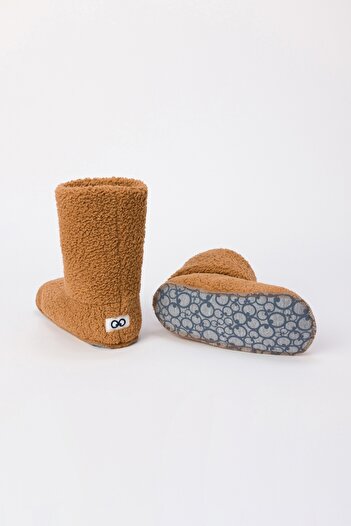 Woody Velsoft Booties-Boo - 270 Model Milk Brown Booties