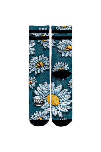 American Socks Κάλτσες Daisies Mid High Sg