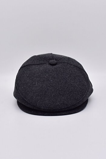 Külah Men's Button-Up Cap Premium Piece Winter Hat