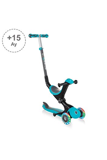 Globber Trotineta Luminoasă Go Up Deluxe - Teal