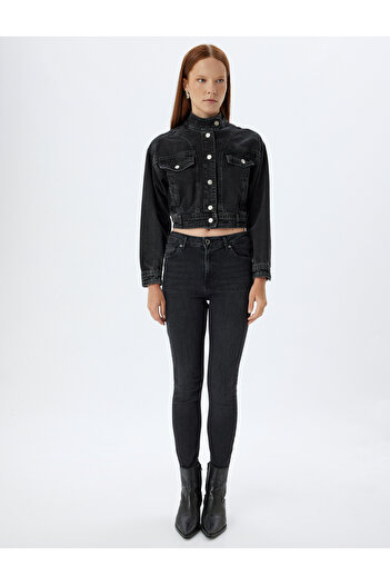Koton Ψηλόμεσο Skinny Push Up Jeans - Skinny Leg Jeans