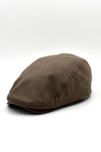 Külah London Textured Men's Hat - Copper Flat Cap