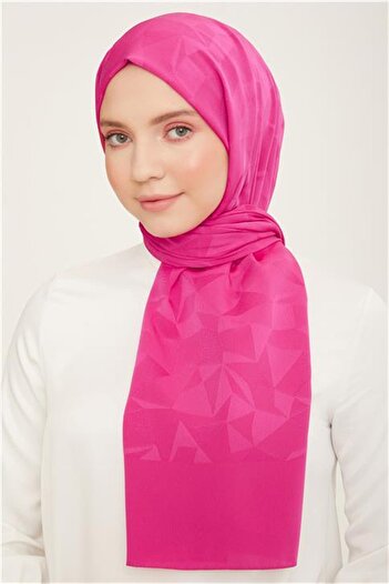 Armine Trend J.capri Pink Patterned Shawl 7-04