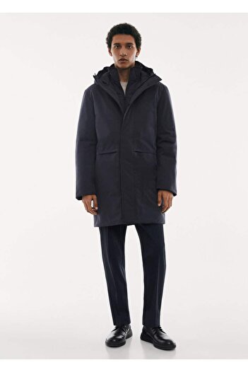 MANGO Man Sofeelate ®   Quilted Hooded Parka