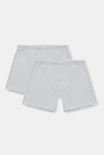 Eros Men's 100% Cotton 2-Piece Wide Leg Elastic Waist Shorts Boxer Eq.Ru.So.0K.Ka3.3