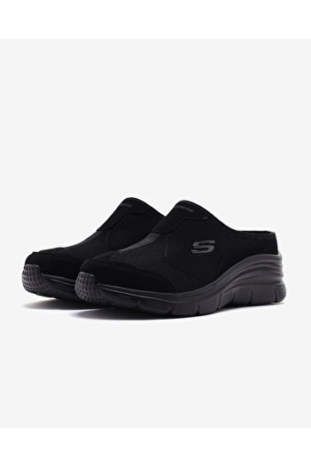 SKECHERS Fashion Fit Kadın Siyah Arkası Açık Spor Ayakkabı 12714Tk Bbk