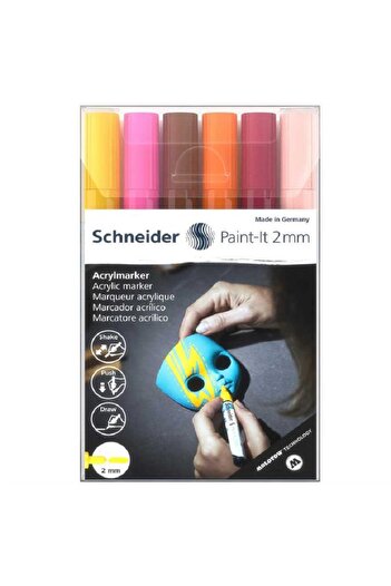 SCHNEIDER 310 Acrylic 2 Mm Marker Set - Scm520