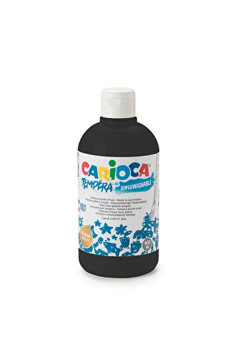 CARIOCA Tempera Siyah Suluboya 500ml Ko40427/02