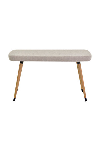 VİLİNZE Eames Ahşap AyakTeddy Mutfak Masası Bankı