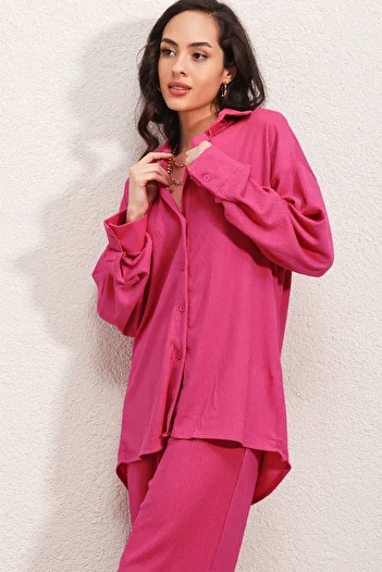 Bigdart Fuchsia Knitted 5858 Double Set