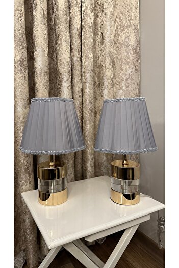 AbajurAksesuar Johnny Yellow Double Lampshade
