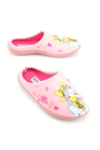 GEZER Girl's Winter Design Comfortable Silent Sole Gondola Home Garden Slippers