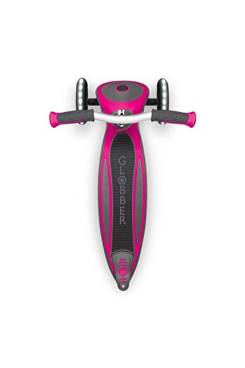 Globber Master Işıklı Katlanabilir Scooter - Pembe