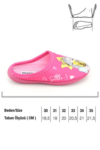 GEZER Girl's Winter Design Comfortable Silent Sole Gondola Home Garden Slippers