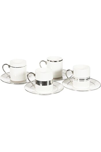 STOREMAX Goldwhirl Luces Platin Set of 4 Coffee Cups Trendflash 467437