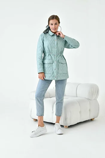 FTZ WOMEN Mint Quilted Women's Cap 30628