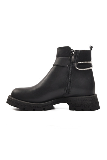 Pierre Cardin Pc-54194 Black Women's Boots with Fleece Inside