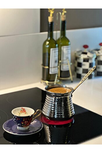 YUNUSOĞLU HOME Steel Coffee Pot 6-7 Cup