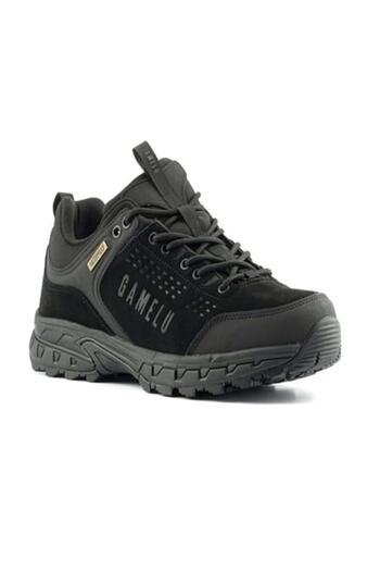 GAMELU Gass Watherproof Water-Proof Rubber Sole Outdoor Men's Sports Shoes Black
