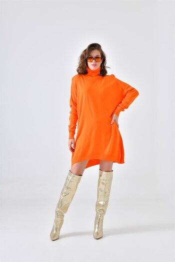 FTZ WOMEN Tempo Orange Women's Tunic - Straight Cut 20489