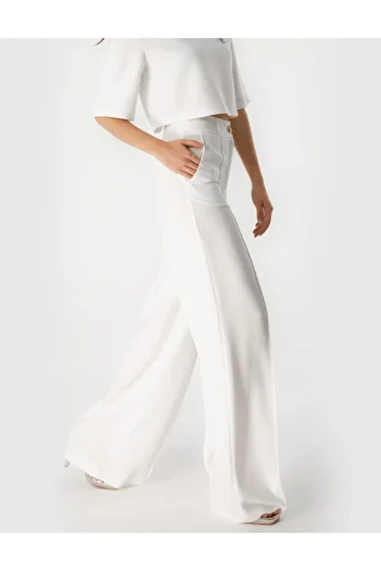 İLVİ Mitzi Women's Trousers Ecru