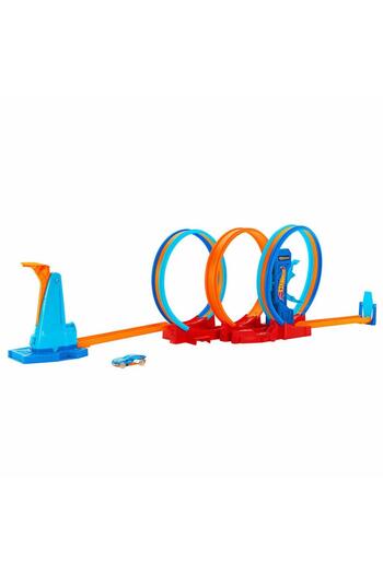 NW NessiWorld مجموعة HPX93 Hot Wheels Ultra Hots Crazy Circle Racing